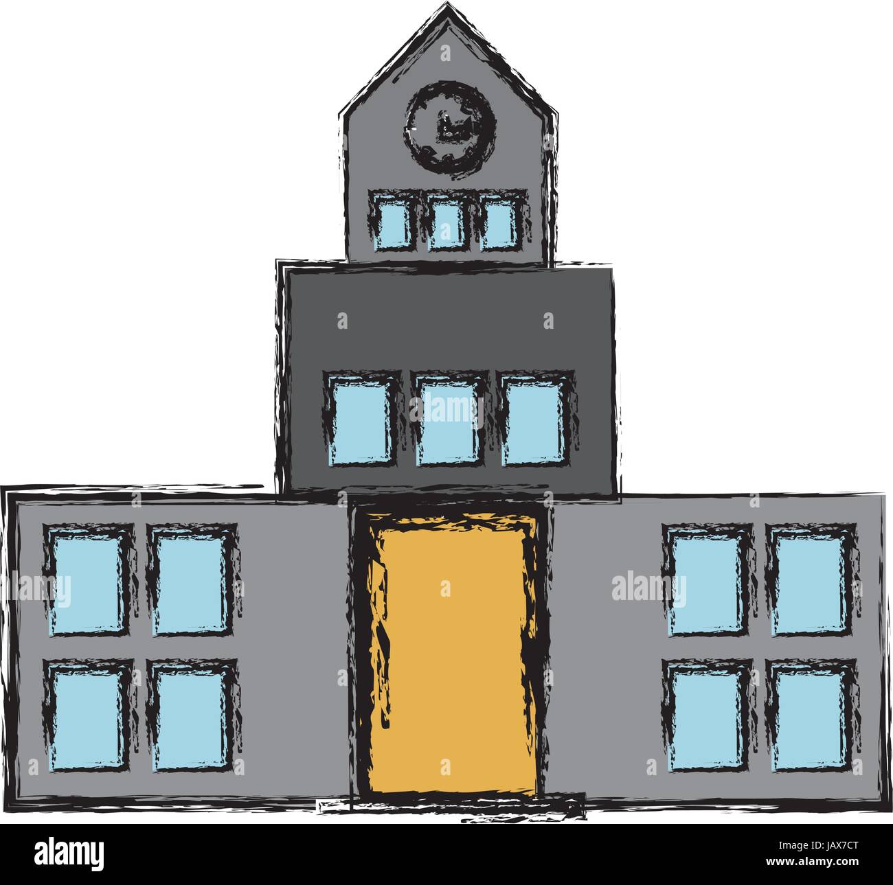 school building icon Stock Vector Image & Art - Alamy
