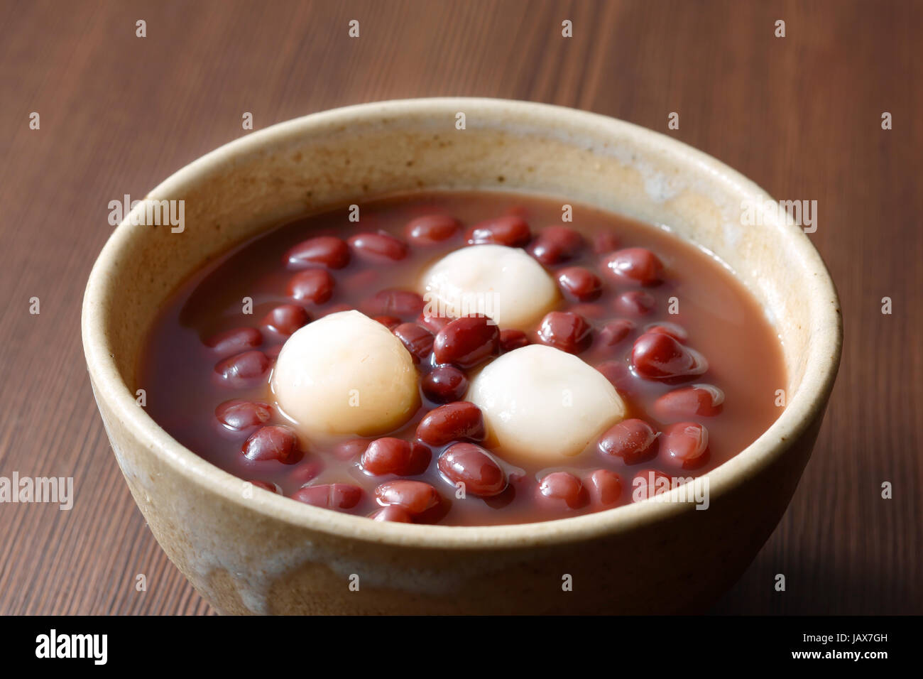 Japanese style bean jam Stock Photo Alamy