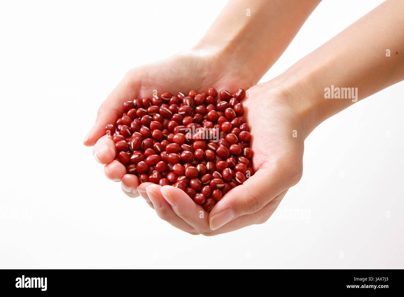 Red beans Stock Photo