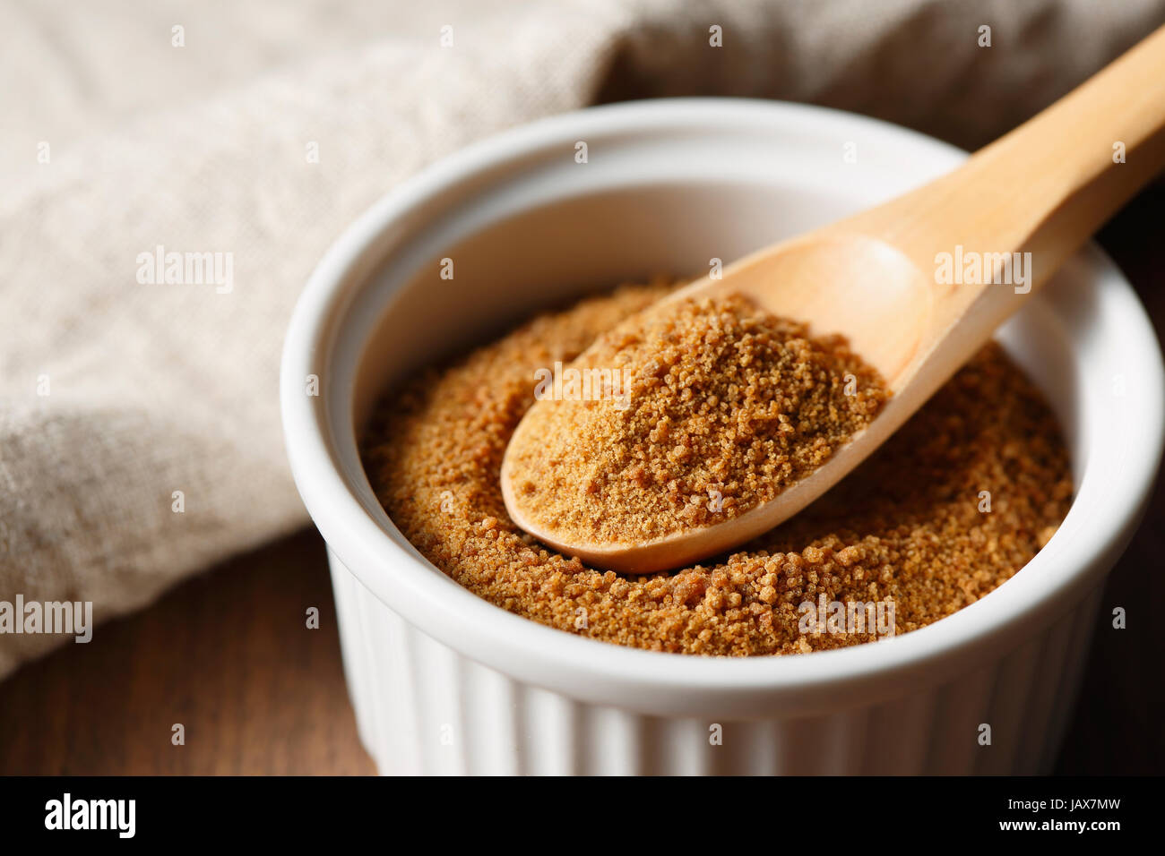 Coconut Sugar Stock Photo