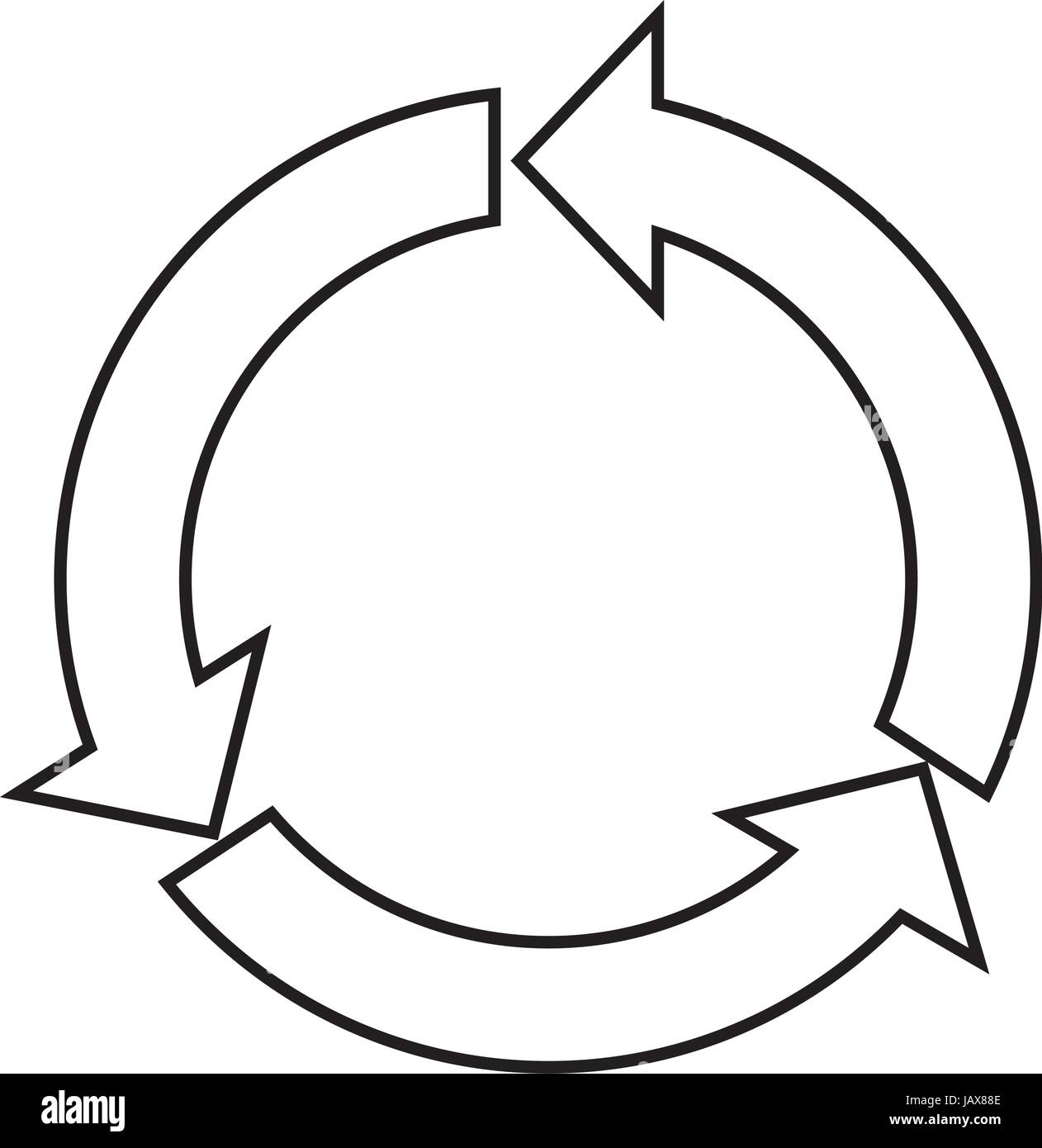 circular arrows icon Stock Vector Image & Art - Alamy