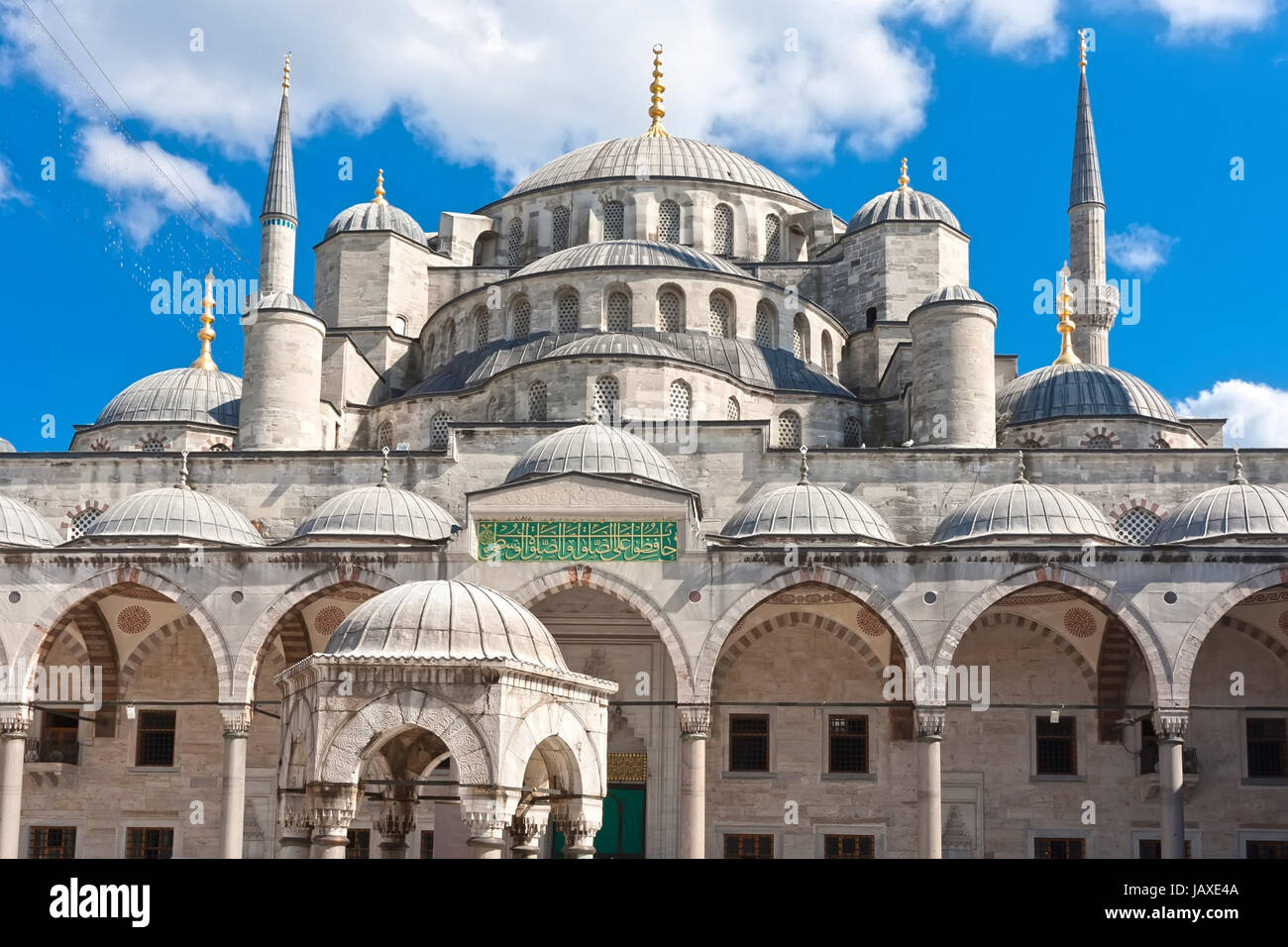 Sultan Ahmed Blue Mosque in Istanbul, Turkey Stock Photo - Alamy