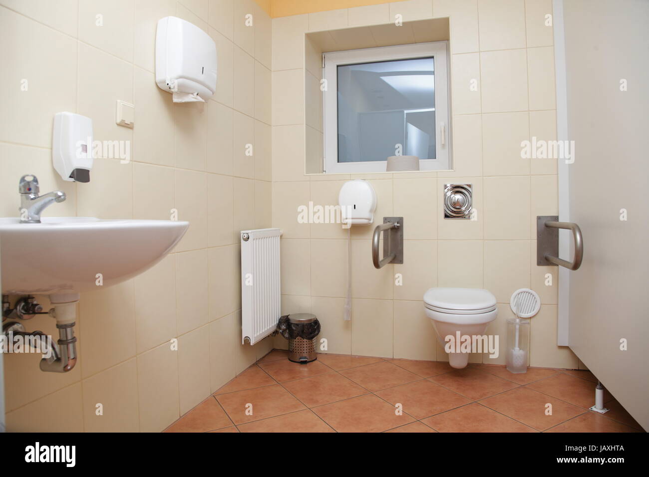 toilet for disabled, handicapped people Stock Photo Alamy