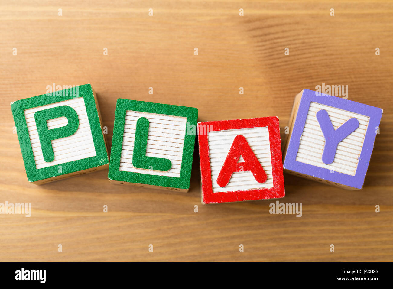Toy block game Stock Photo Alamy