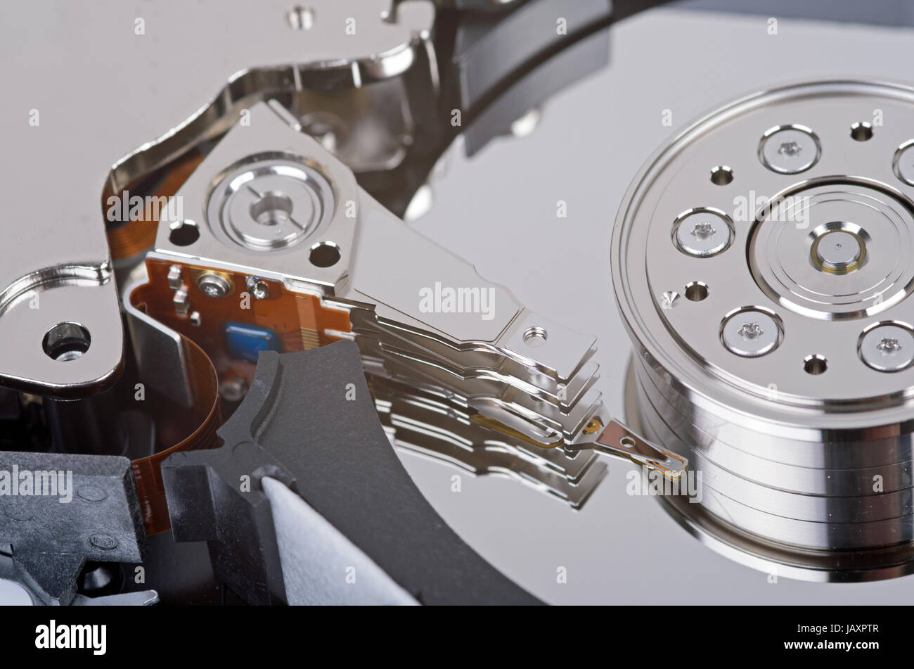 Photo of hard drive on white background Stock Photo - Alamy