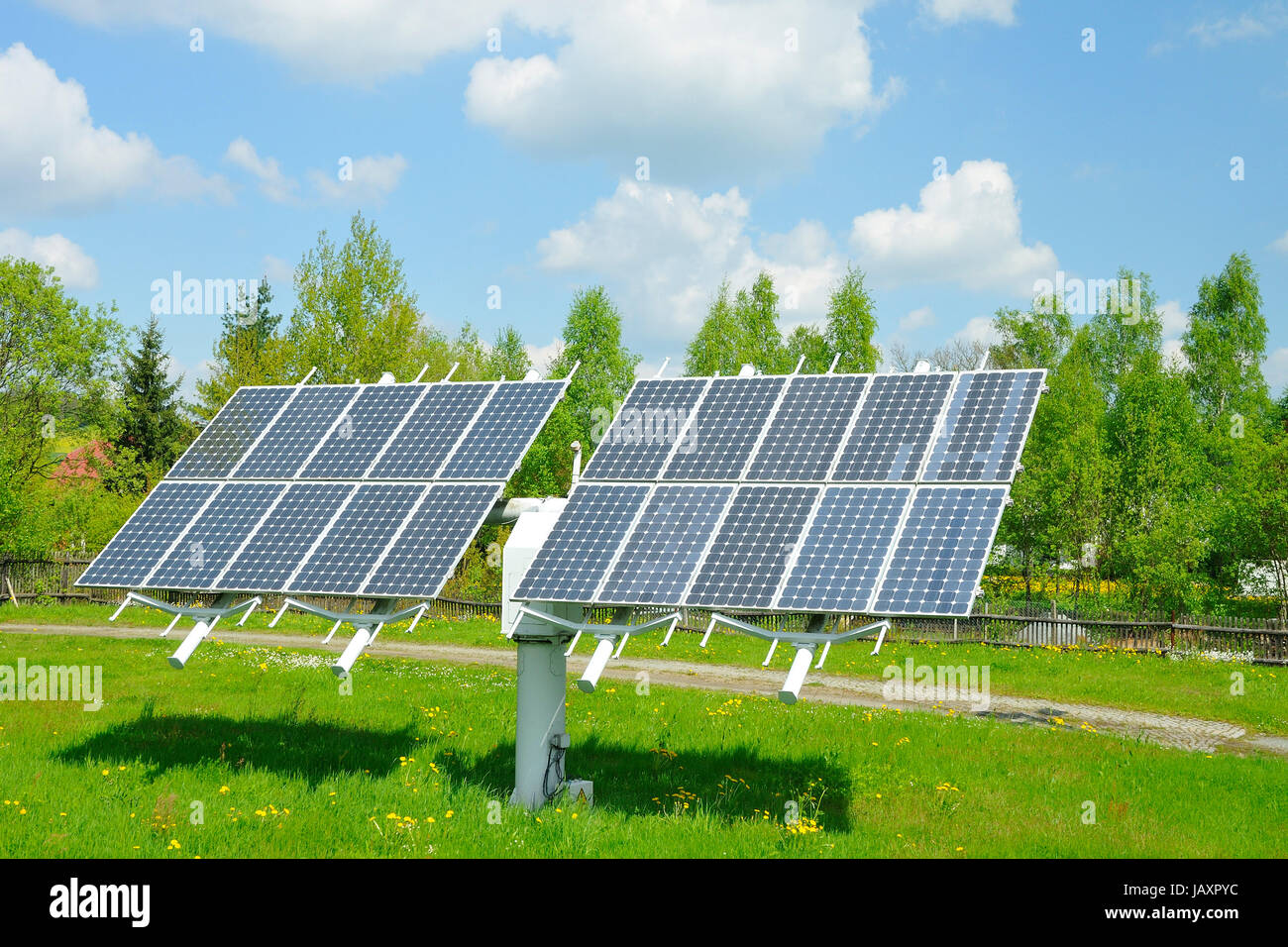 solar-module-stock-photo-alamy