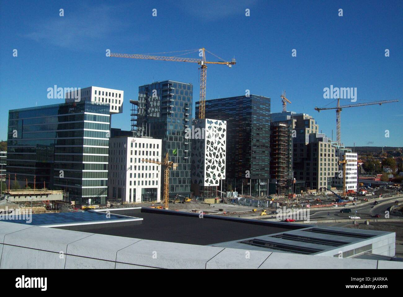 Norwegen - Oslo - Skyline Stock Photo