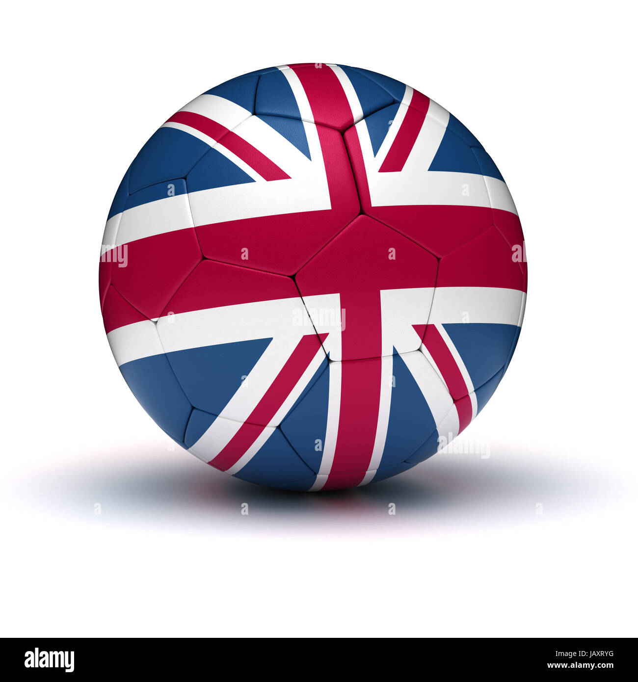 UK Football (isolated with clipping path Stock Photo - Alamy