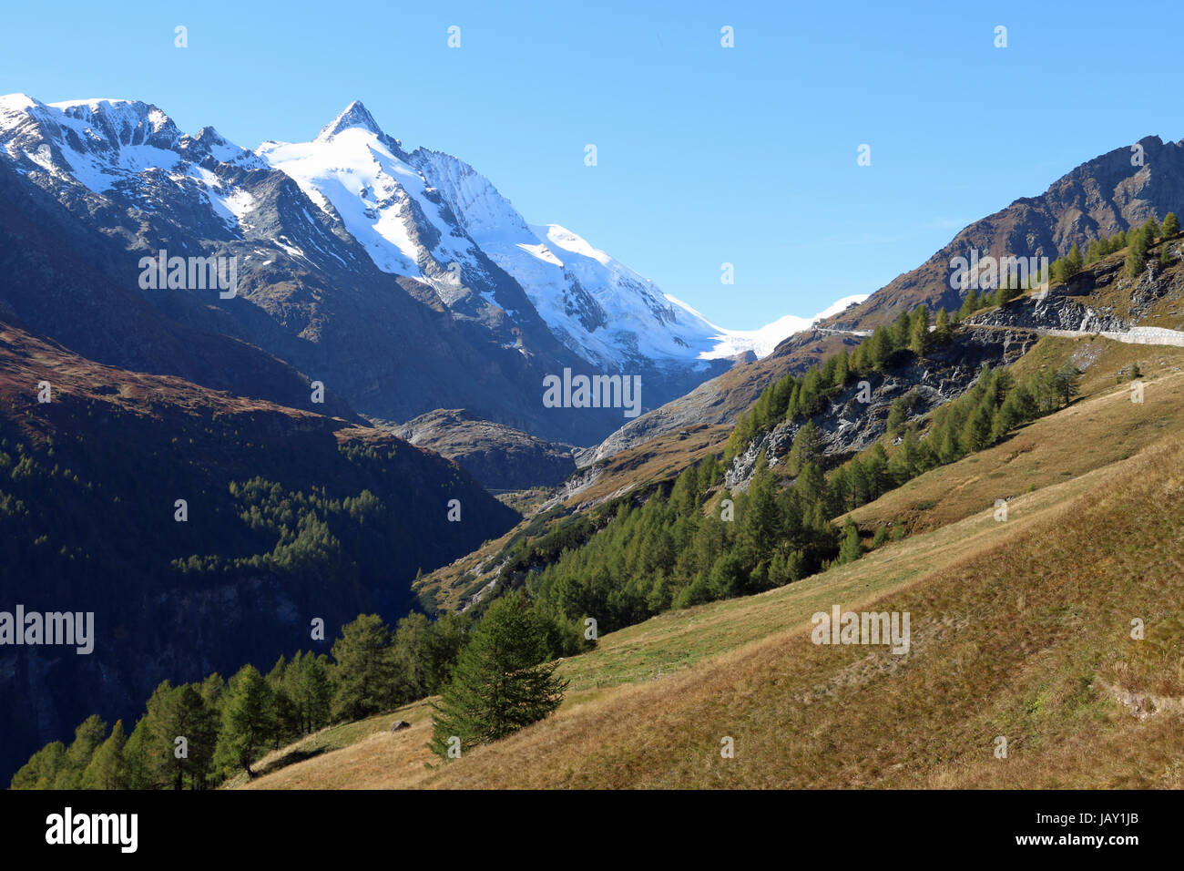 am grossglockner Stock Photo