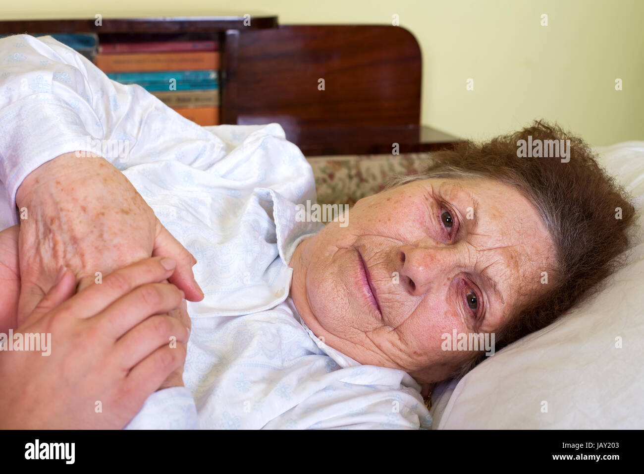Bedridden elderly care hires stock photography and images Alamy