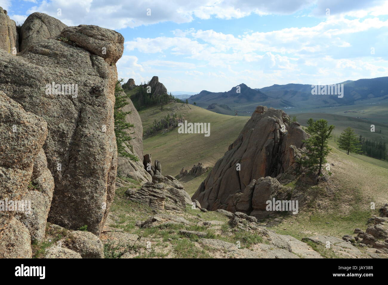 rock granite Stock Photo
