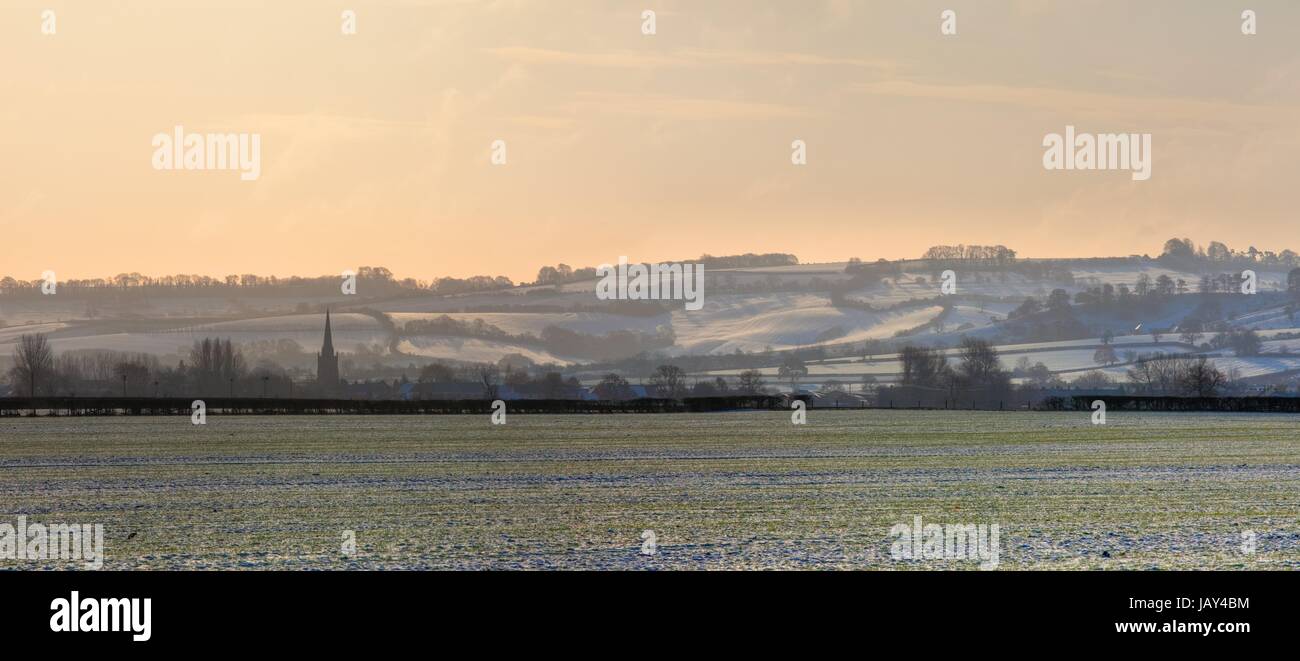 The church at Upper Quinton, Warwickshire, England Stock Photo Alamy