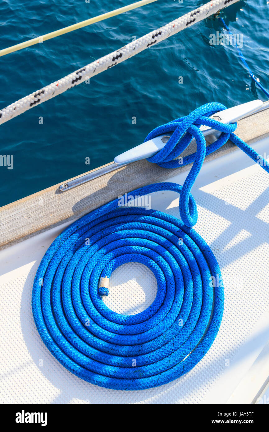 Yachts nautical rigging sailboat maritime hi-res stock photography and ...