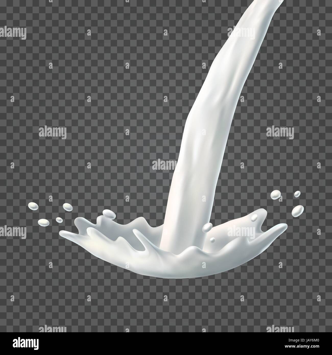 Premium Photo  Pouring milk or white liquid created splash