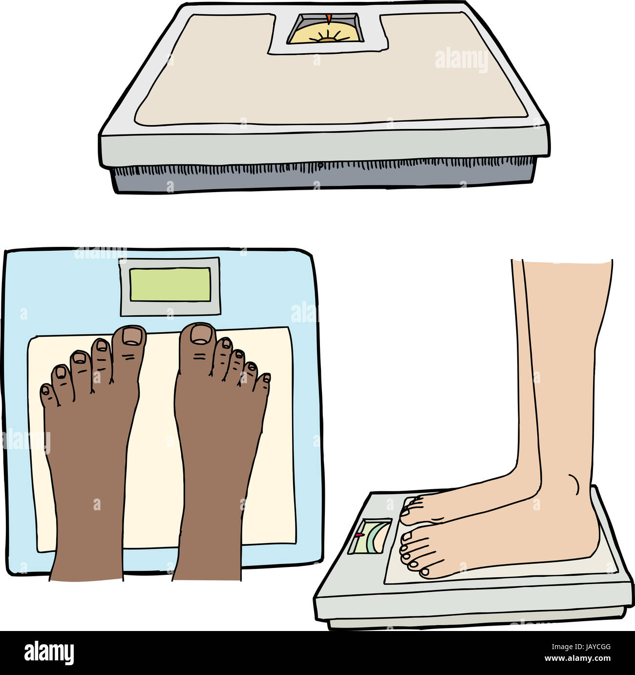 Feet And Weight Scales On Isolated White Background Stock Photo Alamy Feet And Weight Scales On Isolated White Background Stock Photo Alamy