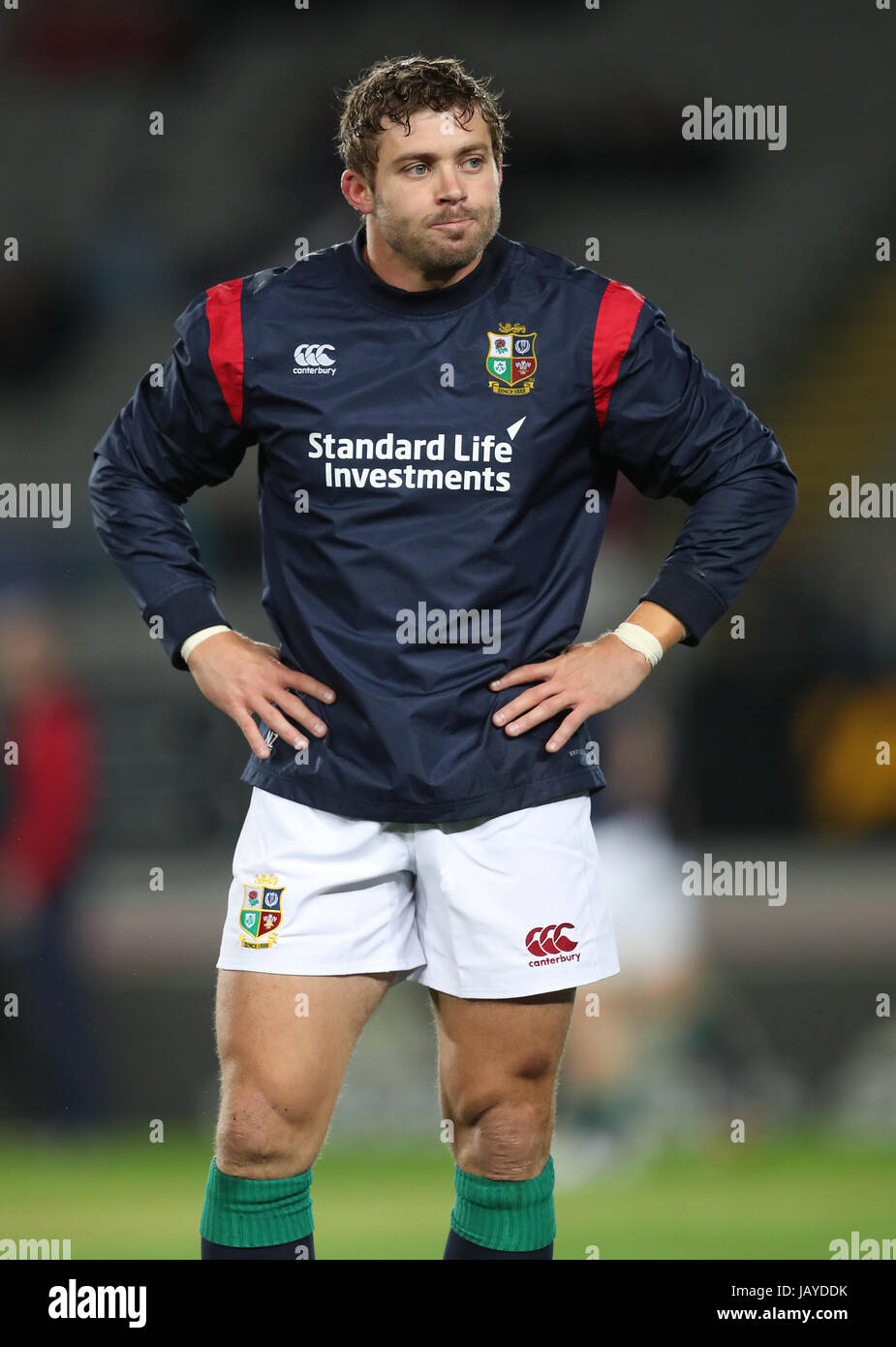 British & Irish Lions Leigh Halfpenny during the tour match at Eden Park, Auckland. PRESS ASSOCIATION Photo. Picture date: Wednesday June 7, 2017 Stock Photo