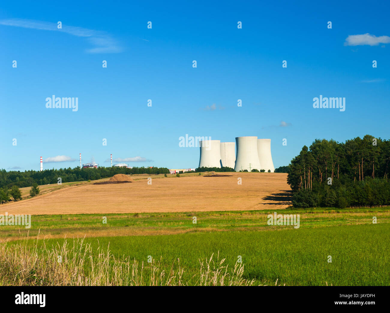 Nuclear power plant Temelin in the Czech Republic Stock Photo - Alamy