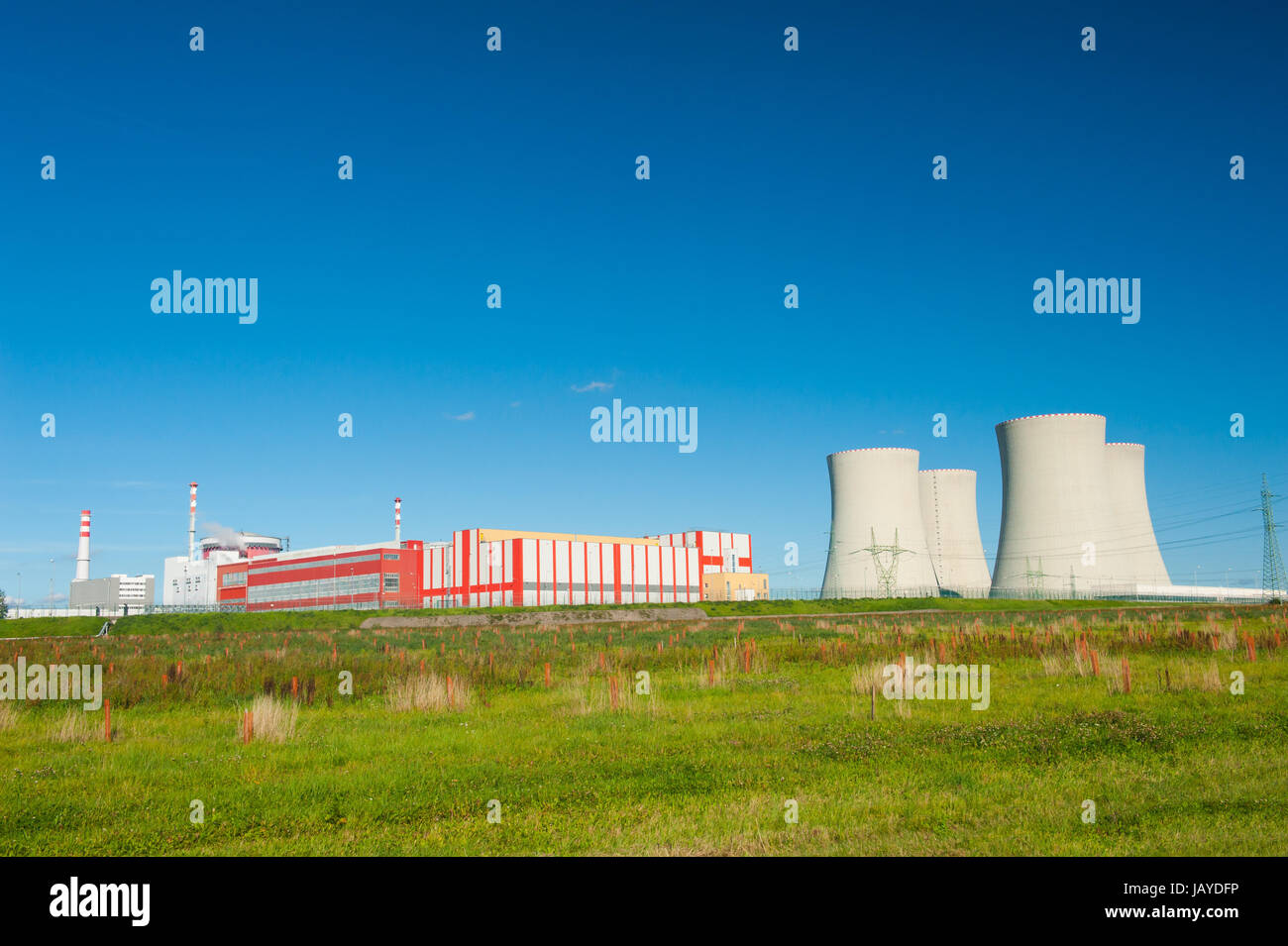 Nuclear power plant Temelin in the Czech Republic Stock Photo - Alamy