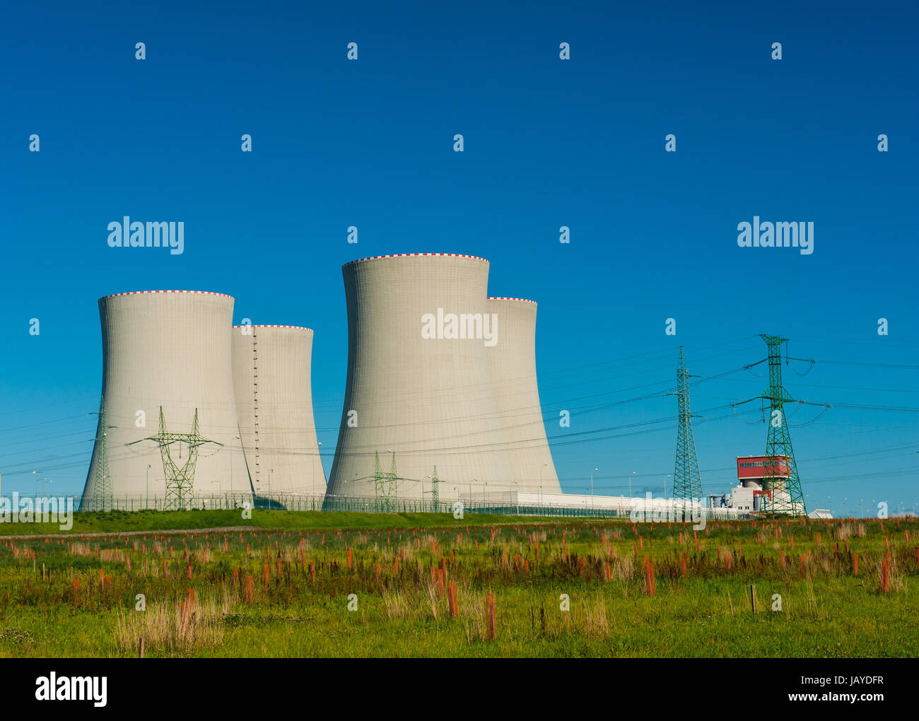Nuclear power plant Temelin in the Czech Republic Stock Photo - Alamy