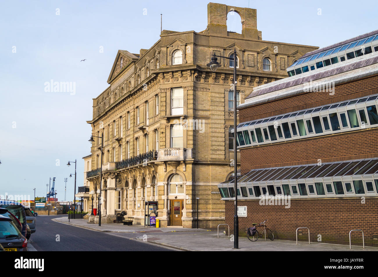 Former great Eastern Hotel, 1864, now offices and flats, Harwich Essex