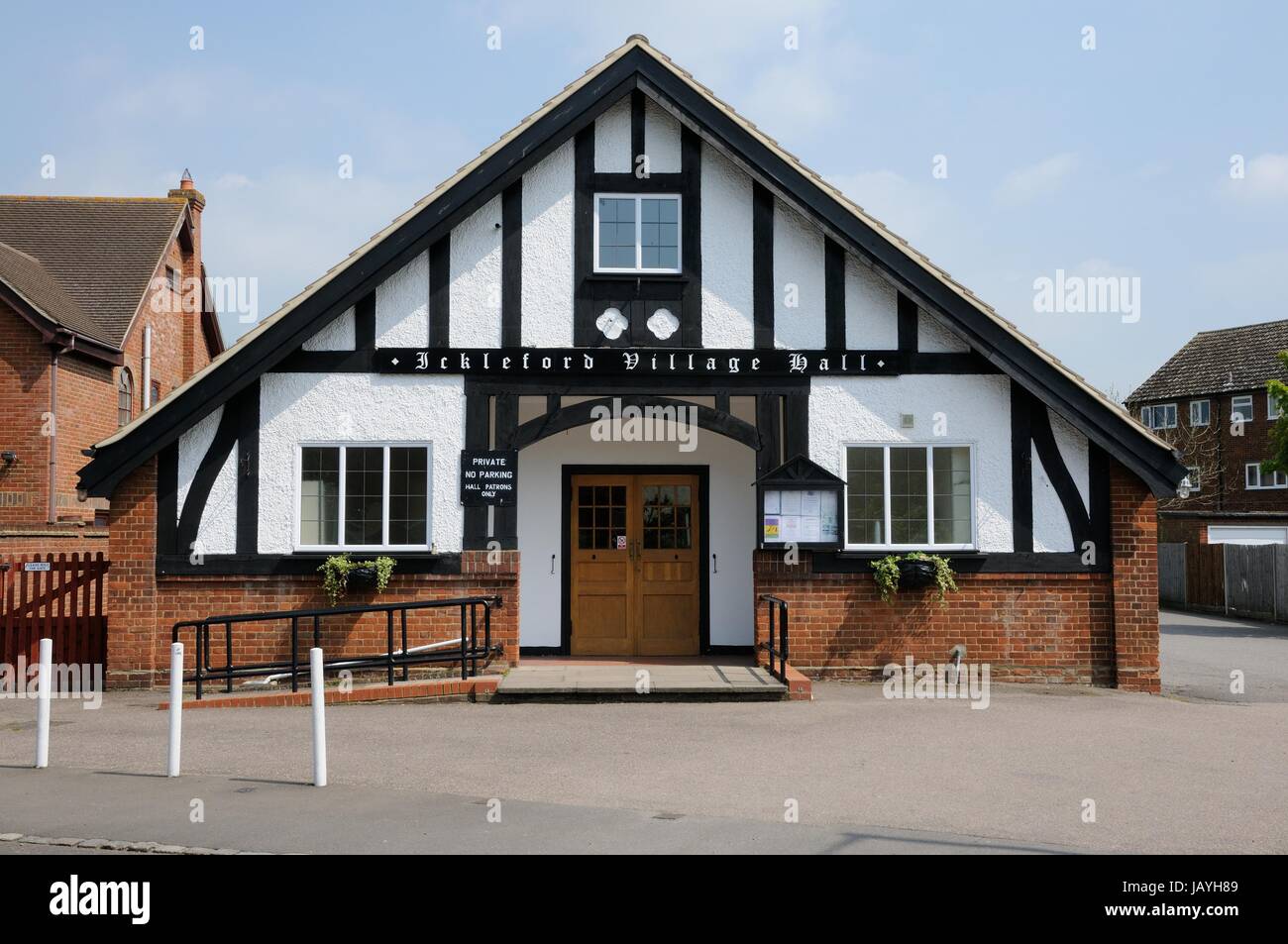 Ickleford Village Hall, Ickleford, Hertfordshire, built in memory of the men who fell during World War I between 1914 and 1918. Stock Photo