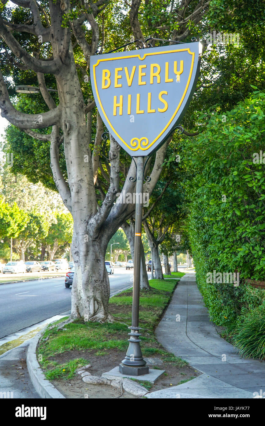 Beverly Hills Sign Hi res Stock Photography And Images Alamy