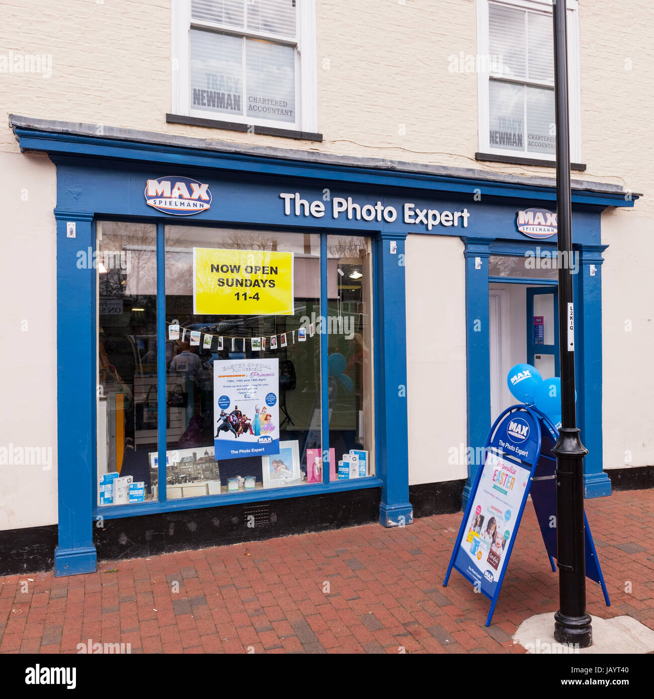 The Photo Expert shop store in Ely , Cambridgeshire , England , Britain , Uk Stock Photo