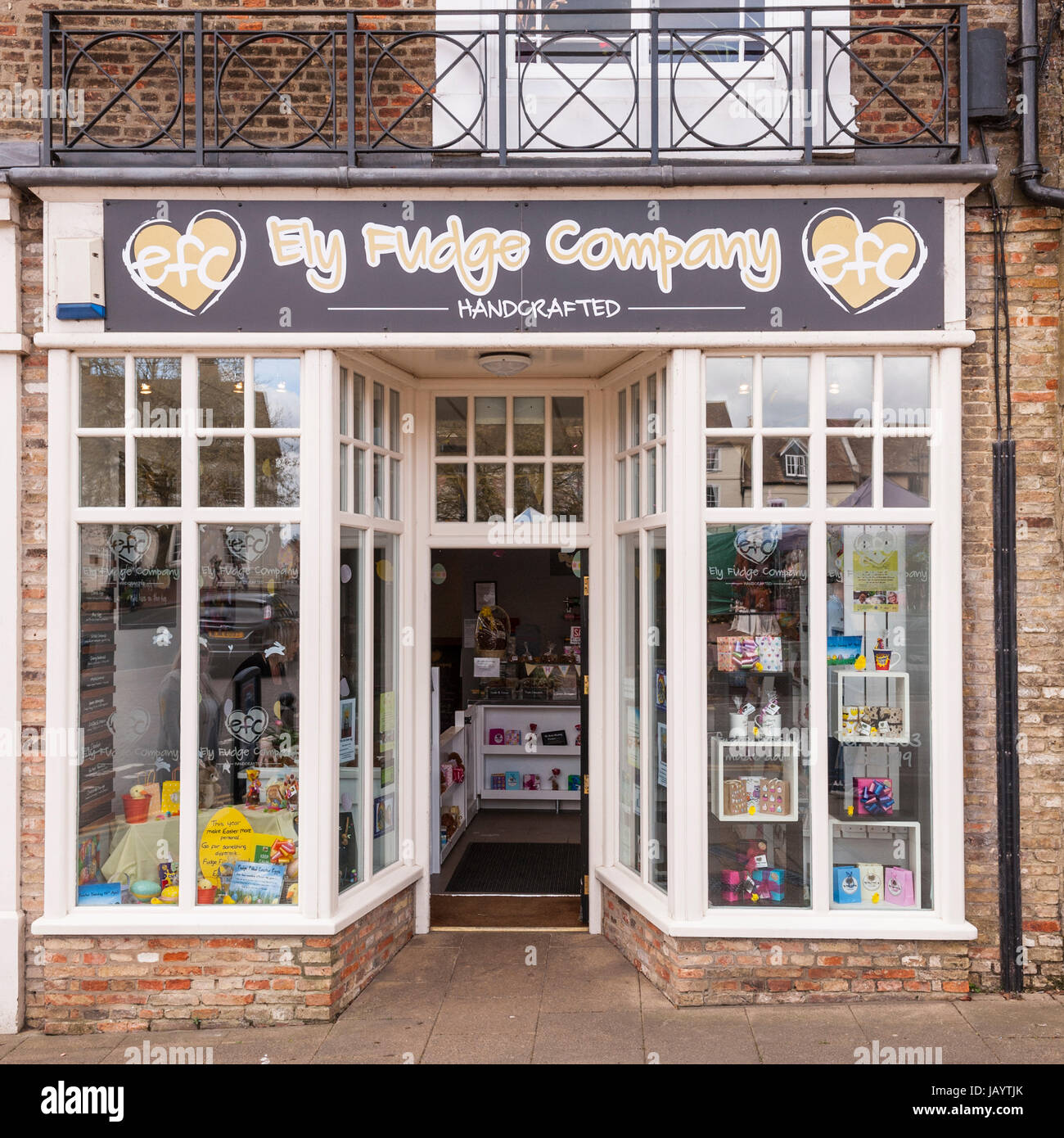 The Ely Fudge Company shop store in Ely , Cambridgeshire , England , Britain , Uk Stock Photo
