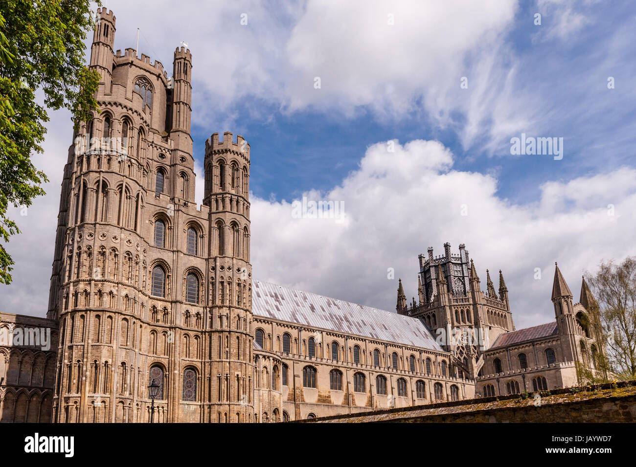 Ely Cathedral in Ely , Cambridgeshire , England , Britain , Uk Stock Photo