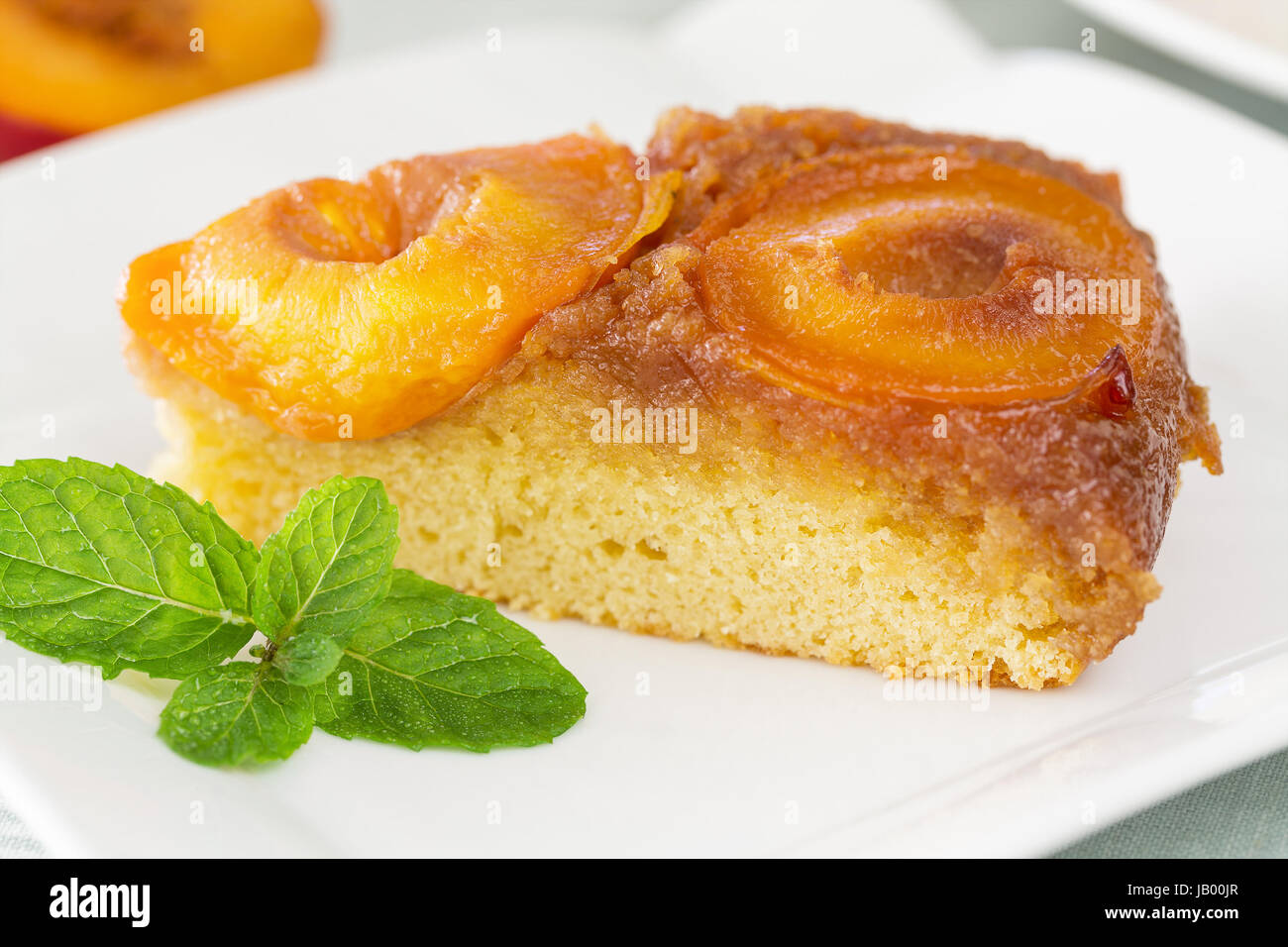 Slice of plum cake Stock Photo - Alamy