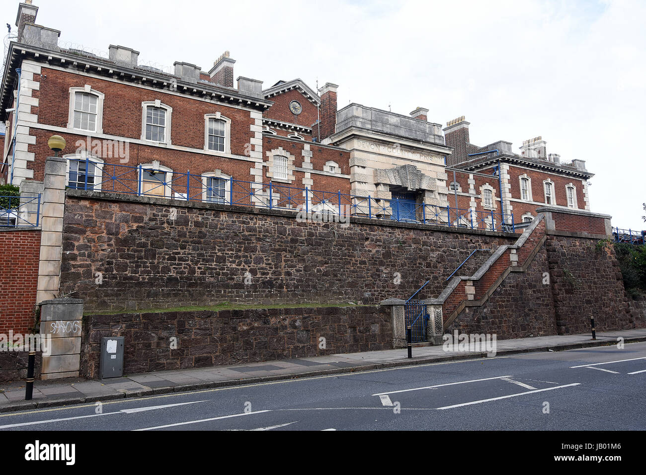 Exeter Prison, Exeter, Devon,UK Stock Photo