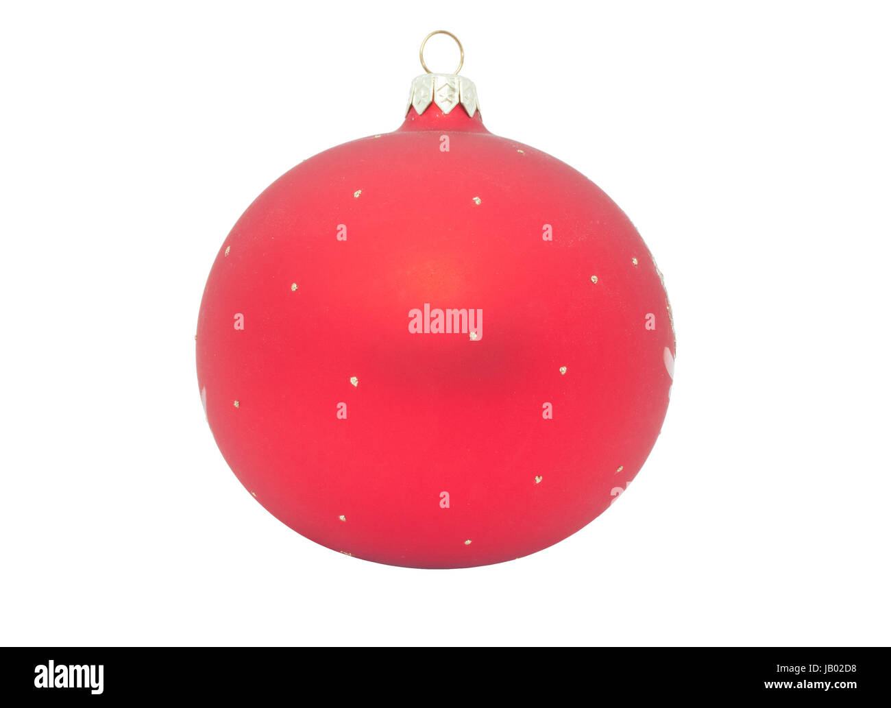 Nice Christmas ball isolated on white background Stock Photo - Alamy
