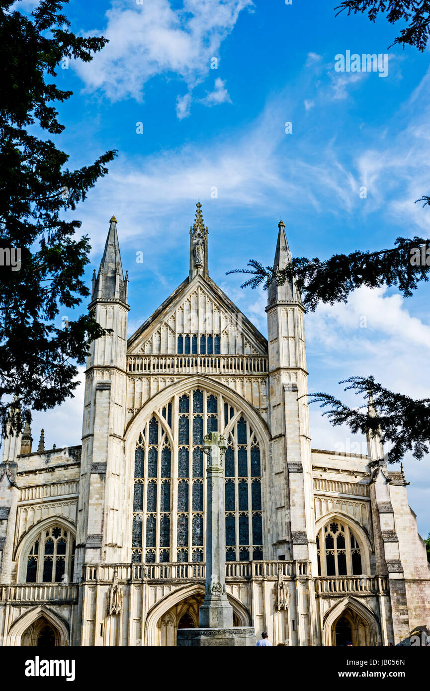 Winchester Cathedral; Kathedrale von Winchester, Hampshire, Südengland