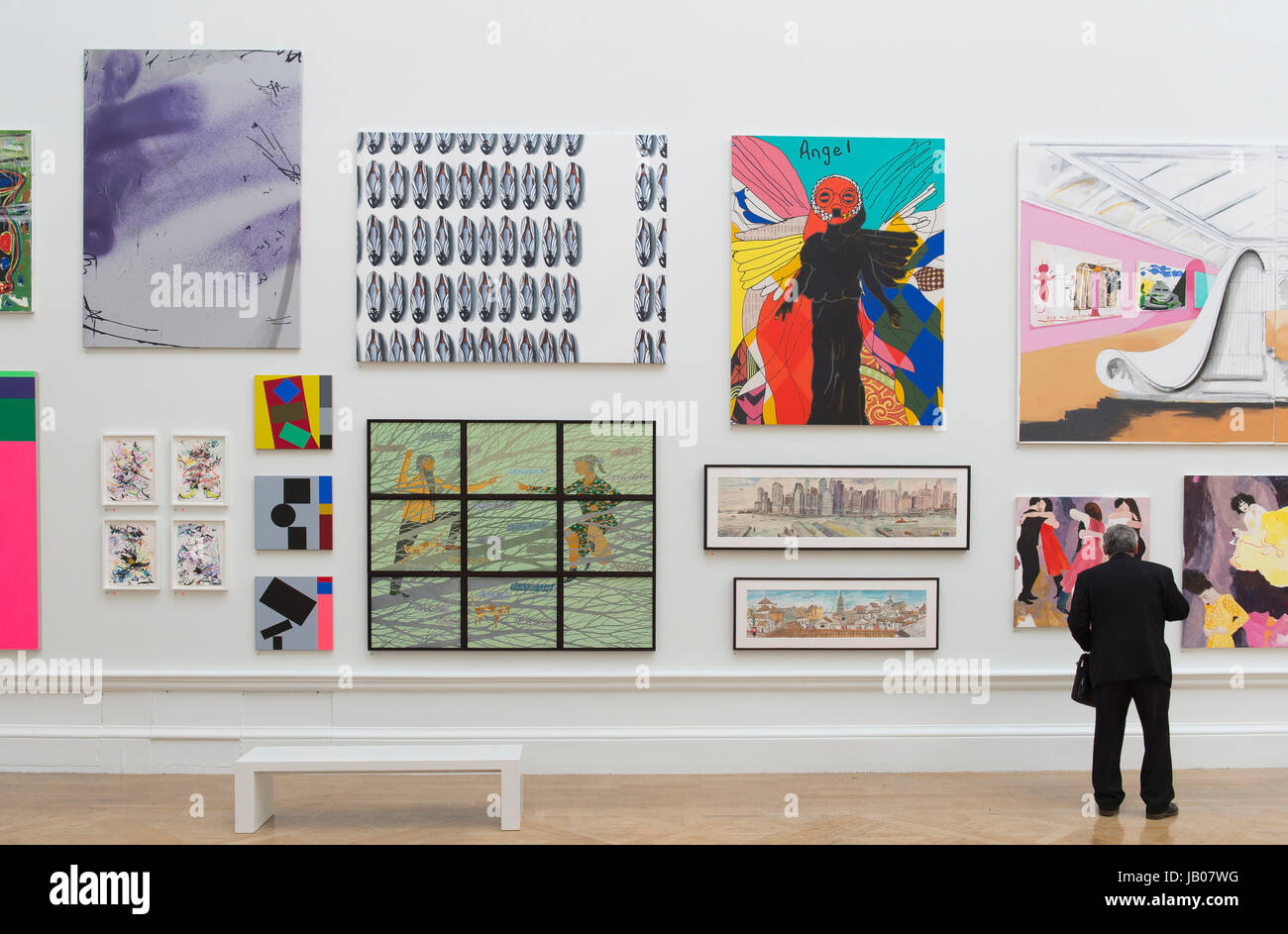 Royal Academy of Arts, London, UK. 8th June, 2017. Over 1200 works on