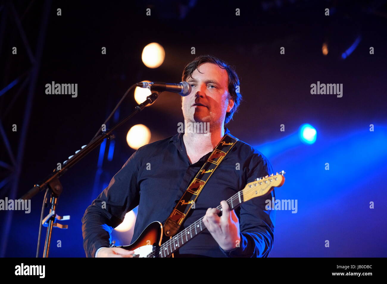 Newport, Isle of Wight, UK. 8th June, 2017. Isle of Wight Festival Day 1 - Starsailor performing at IOW Festival, Seaclose Park Newport 8th June 2017, UK Credit: DFP Photographic/Alamy Live News Stock Photo