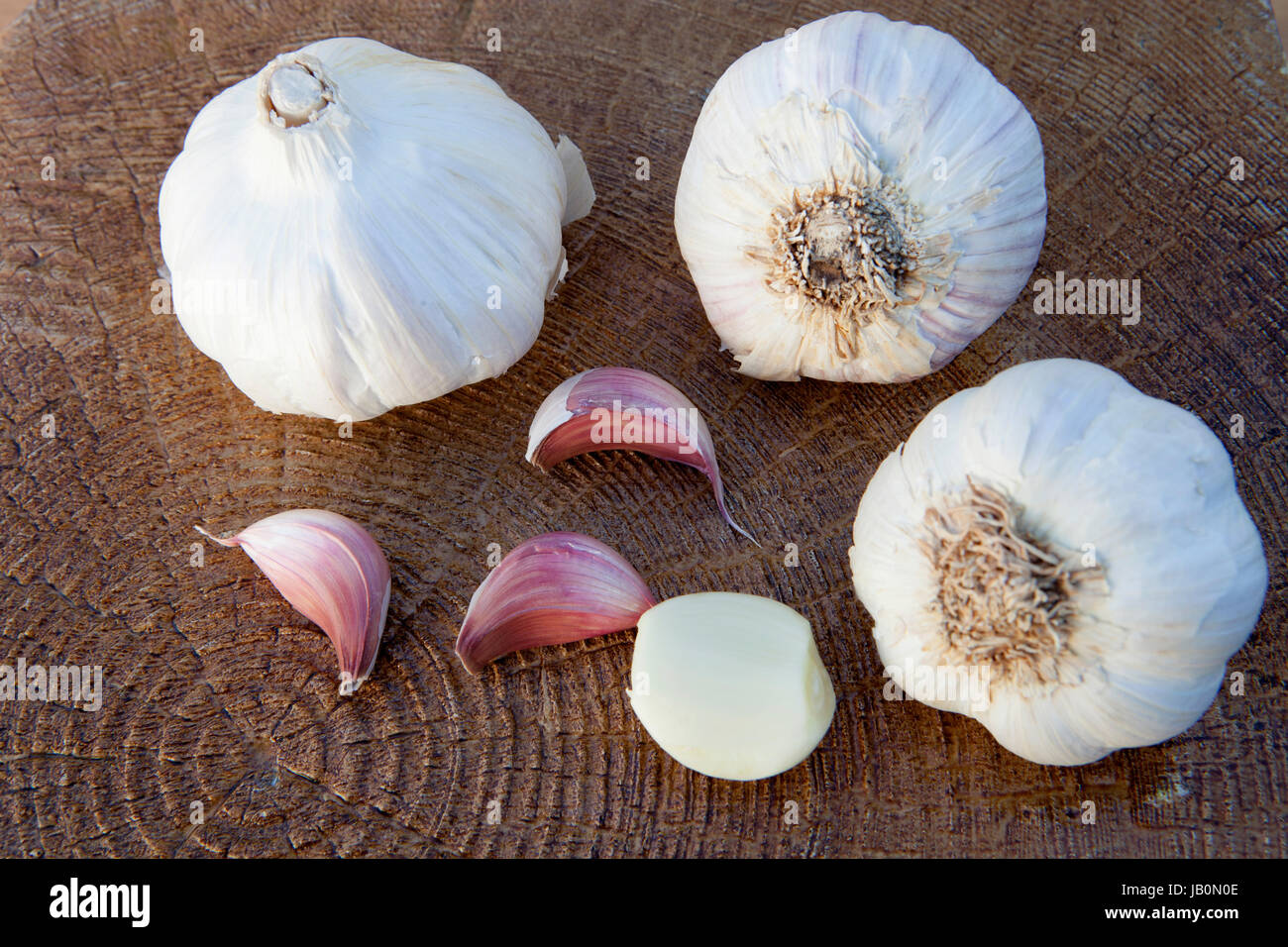 Large head garlic on hi res stock photography and images Alamy