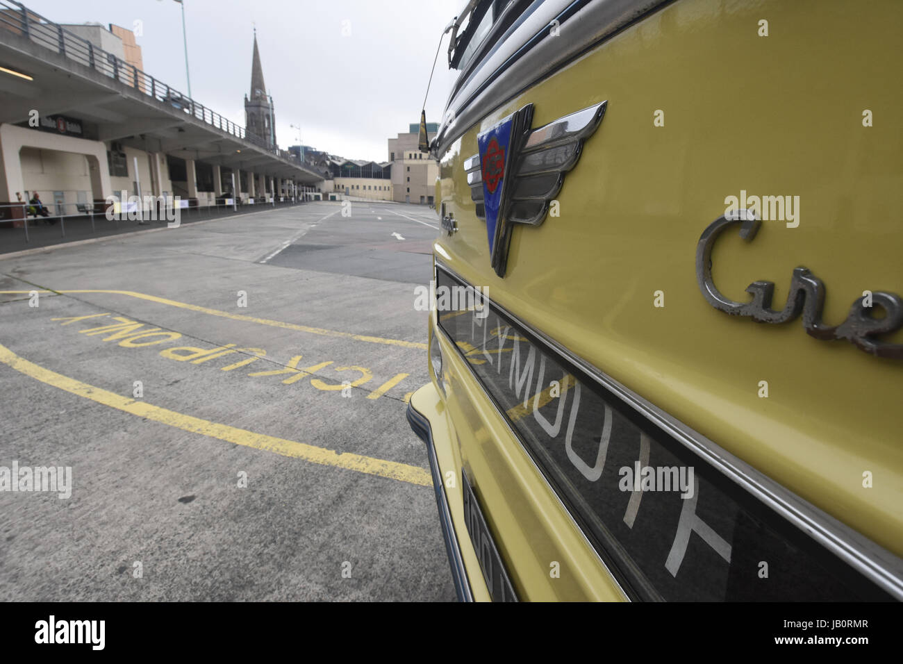 The opening of the new Bus Staion in Plymouth City Centre after the