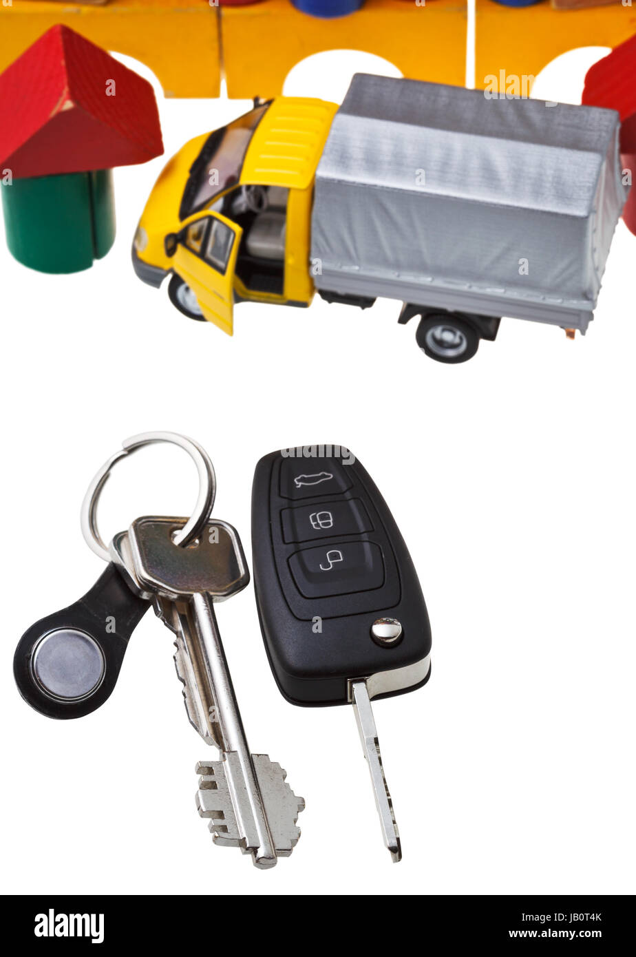 toy house with keys