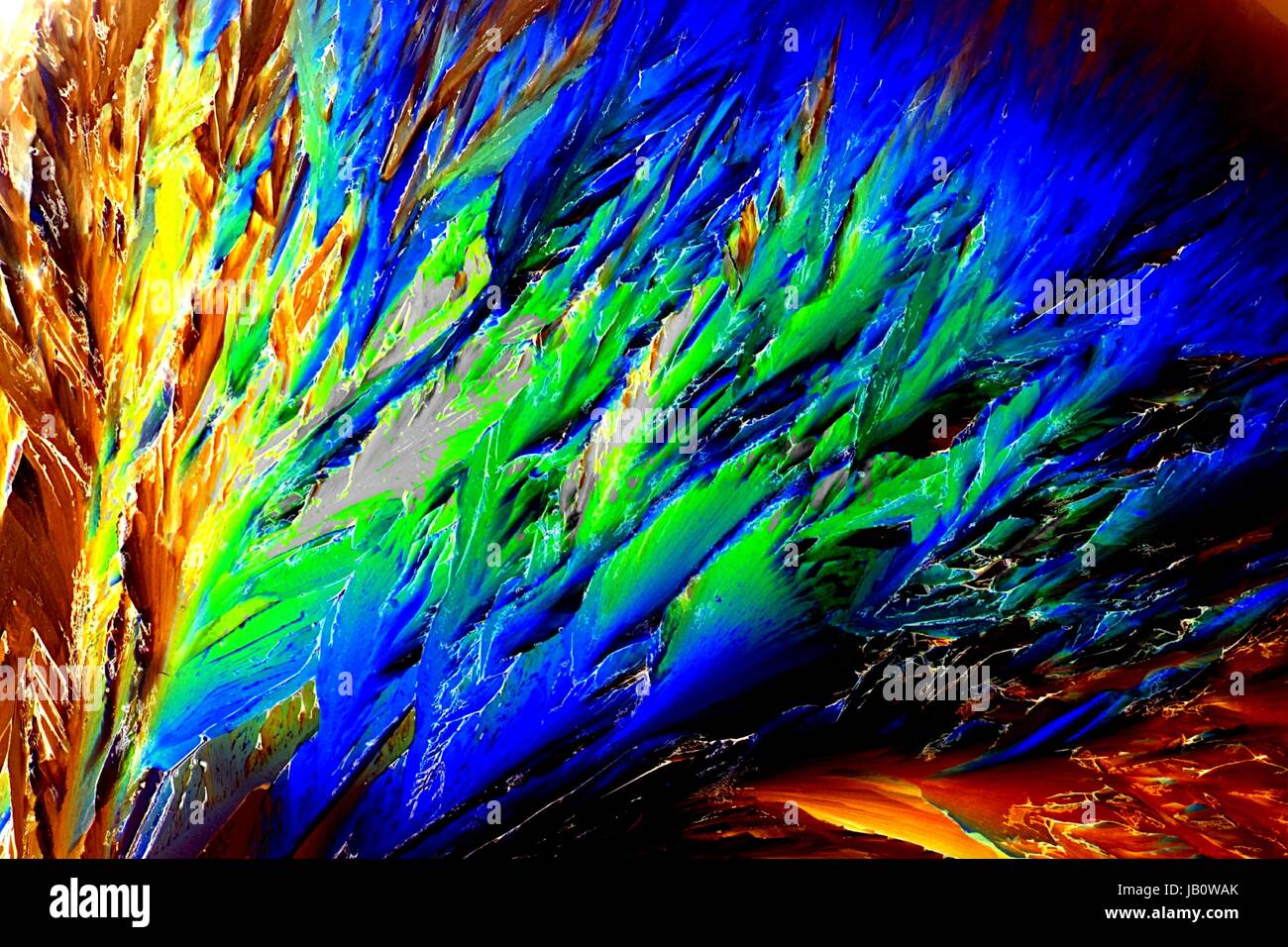 Vitamin crystals, microscope image of ascorbic acid Stock Photo Alamy