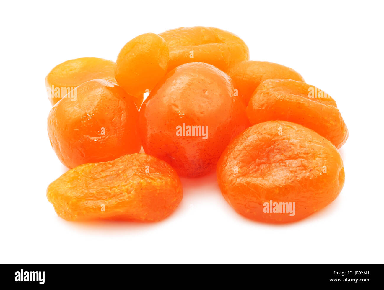 Sweet dried tangerines isolated on white background Stock Photo Alamy