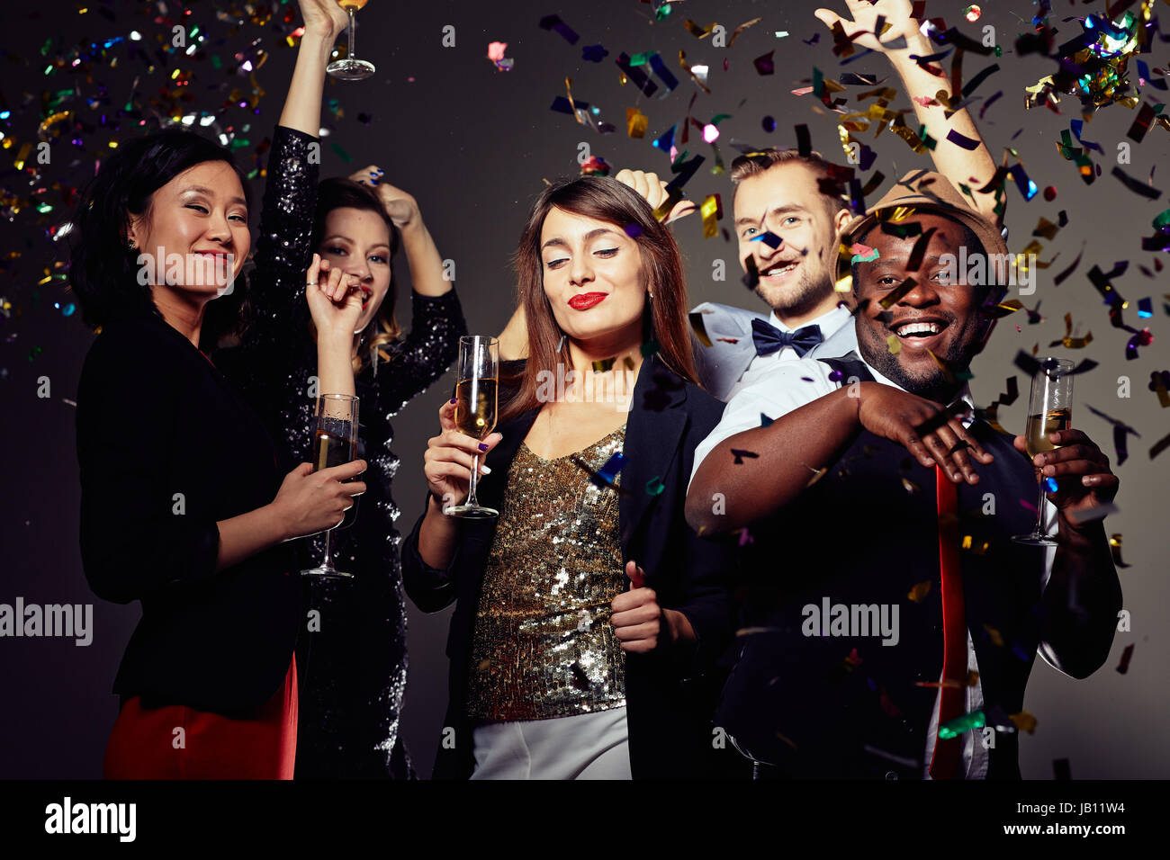 Its Time for Joyful Party! Stock Photo