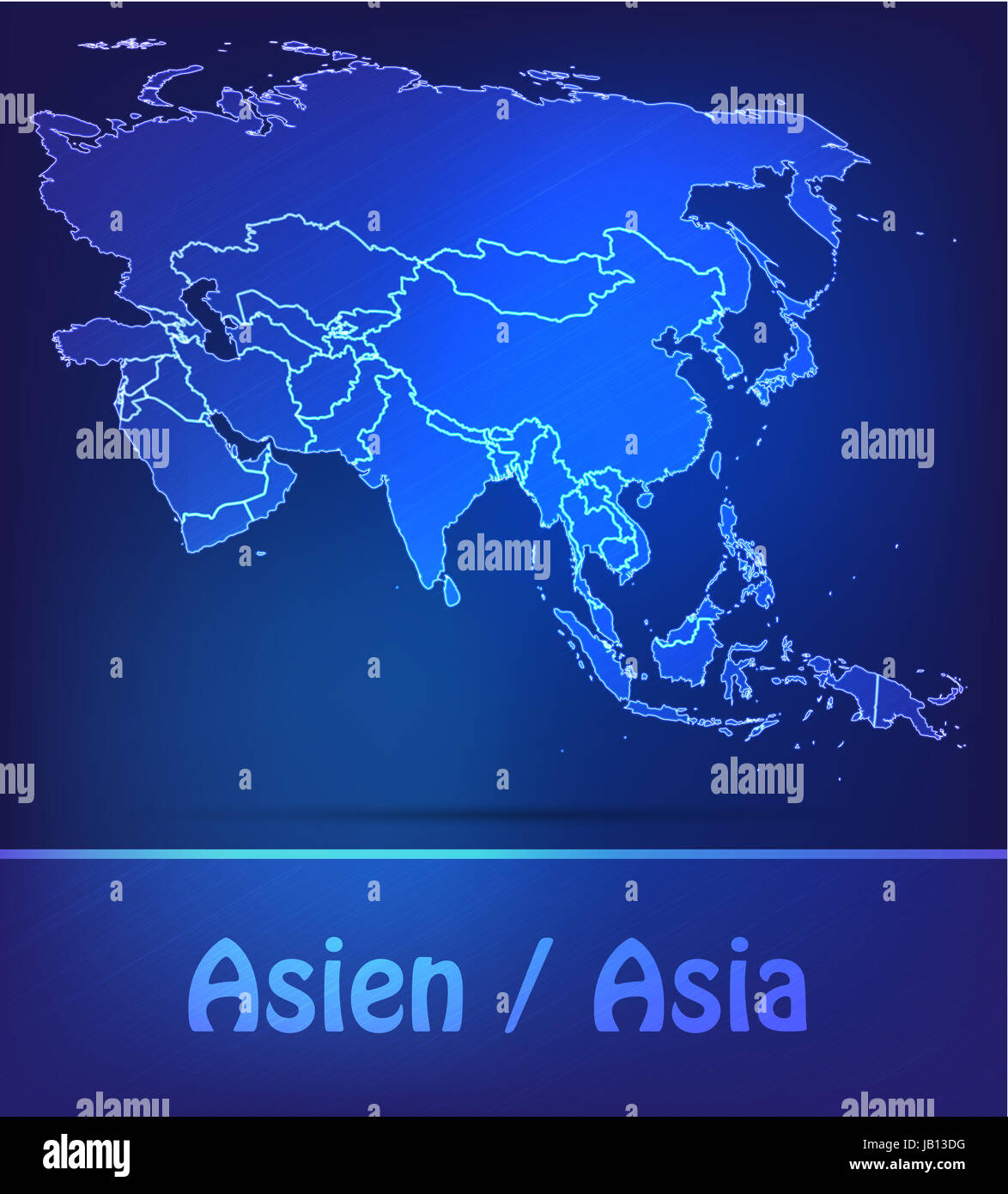 Asien grenze