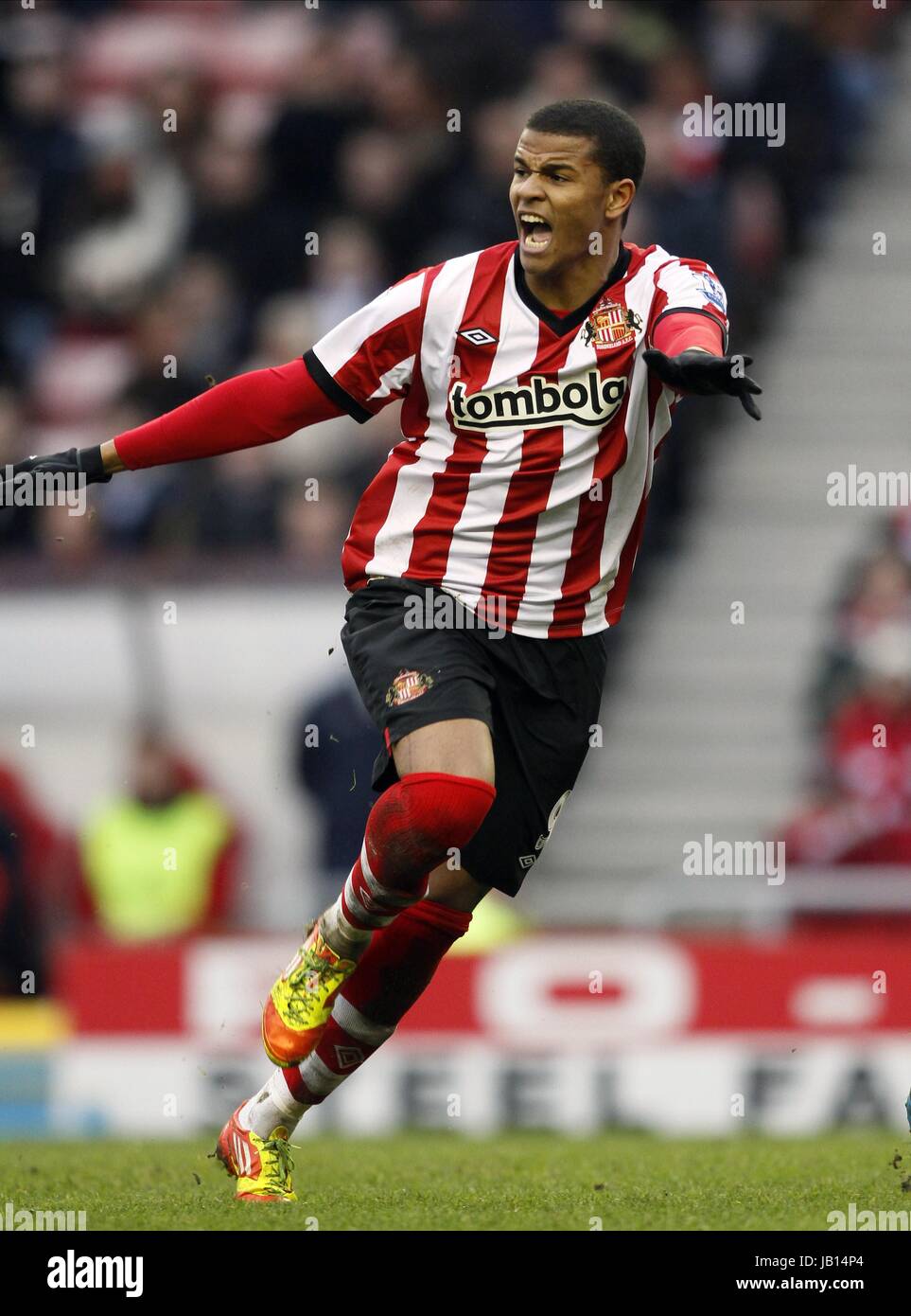 FRAIZER CAMPBELL SUNDERLAND FC STADIUM OF LIGHT SUNDERLAND ENGLAND 29 ...