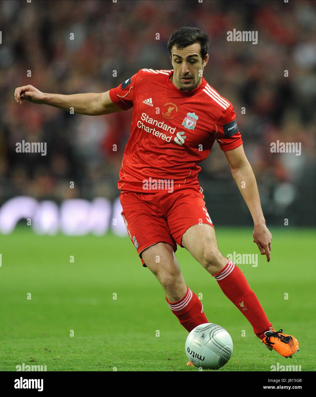 JOSE ENRIQUE LIVERPOOL FC WEMBLEY STADIUM LONDON ENGLAND 26 February JOSE ENRIQUE LIVERPOOL FC WEMBLEY STADIUM LONDON ENGLAND 26 February
