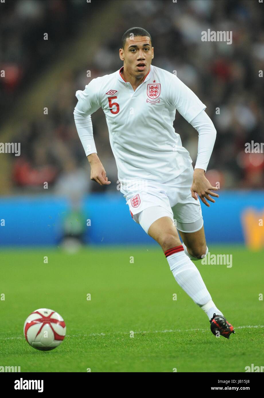 CHRIS SMALLING ENGLAND WEMBLEY STADIUM LONDON ENGLAND 29 February 2012 ...