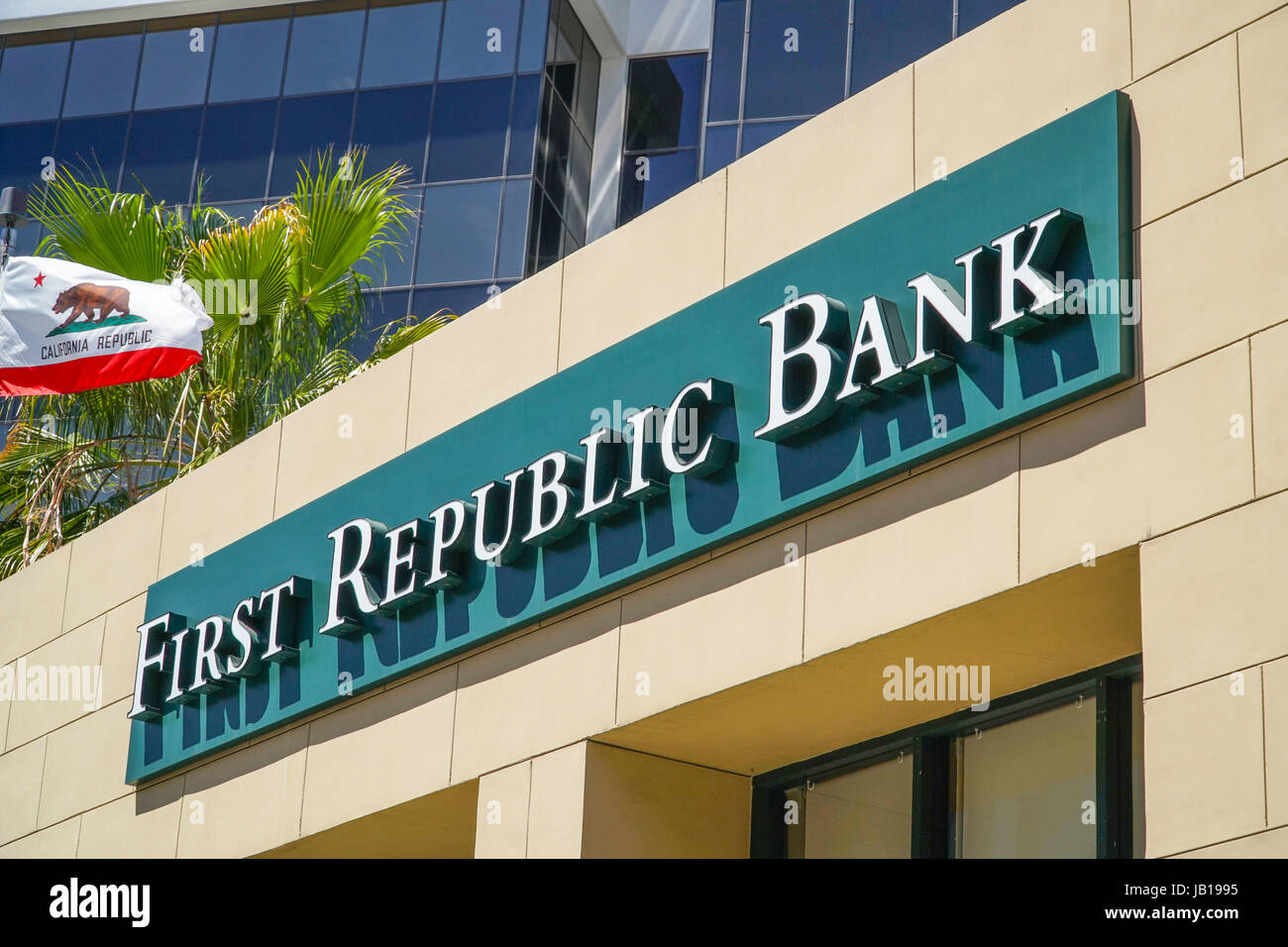 First Republic Bank in Beverly Hills Los Angeles LOS ANGELES