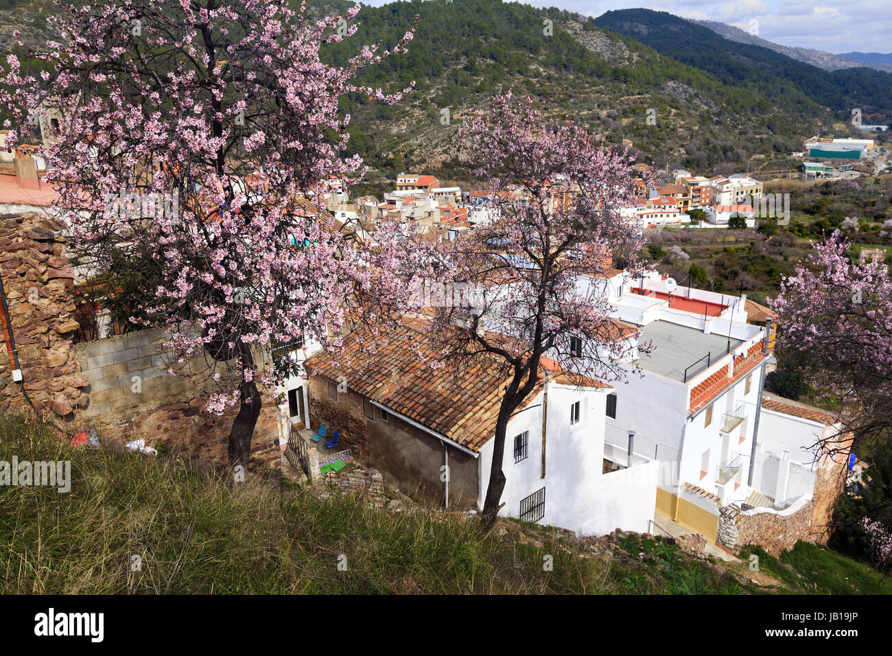 Eslida a Mountain Village in Parque Natural Serra d'Espada in the Eslida a Mountain Village in Parque Natural Serra d'Espada in the