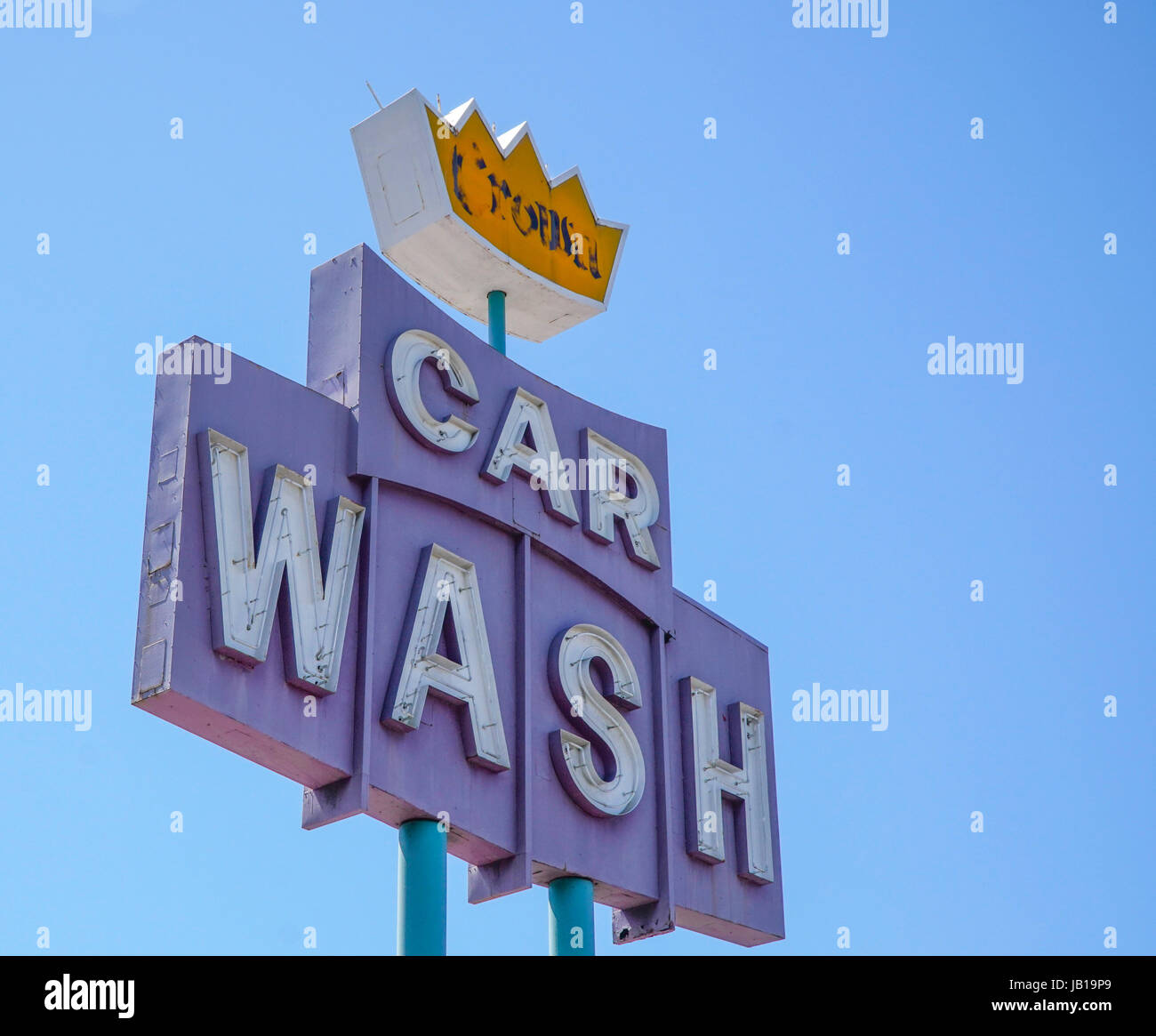 Car Wash in Los Angeles LOS ANGELES CALIFORNIA Stock Photo Alamy