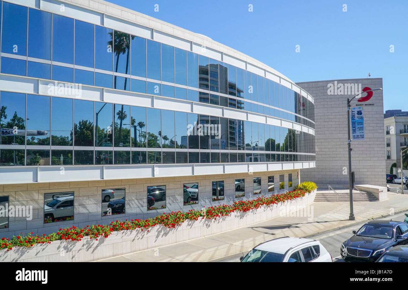 Sony Music Headquarter in Los Angeles - LOS ANGELES - CALIFORNIA Stock  Photo - Alamy