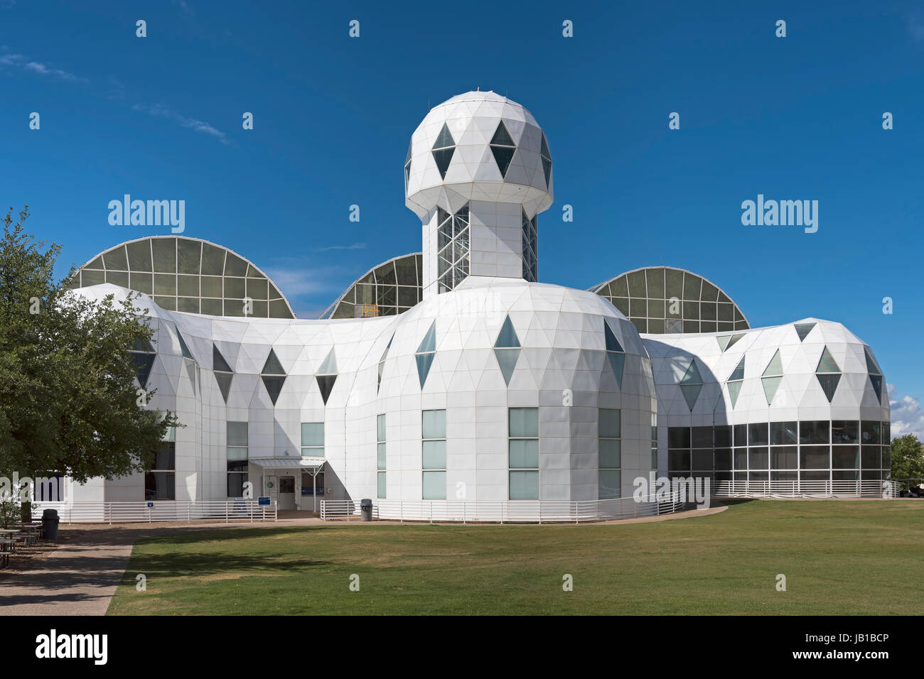 Biosphere 2, self-sustaining ecosystem, Oracle, Arizona, USA Stock Photo